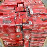 Milwaukee Tools Pallet – 120 Mixed Professional Tools