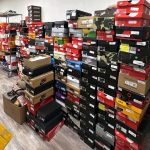 Authentic Nike sneakers pallets 100 pairs per pallet